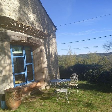 Villa Mas En Pierres Seches Avec Piscine Lussan  Exterior foto